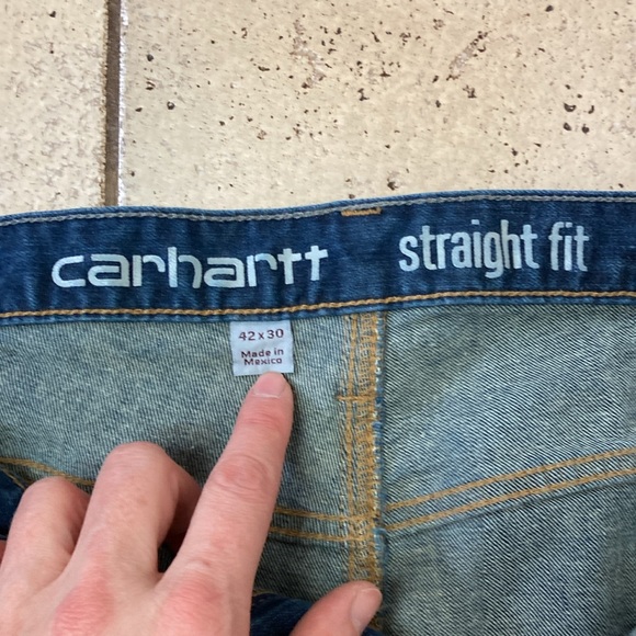 Carhartt jeans, size 42/30 - Picture 9 of 11